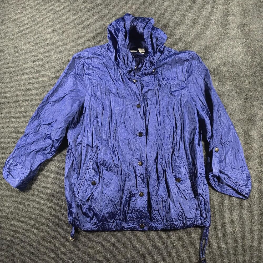 Chico-s Women's Blue and Purple Jacket